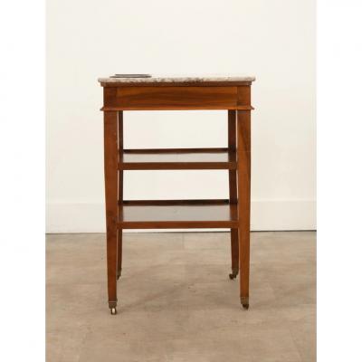 French 19th Century Directoire Walnut Rafraichissoir