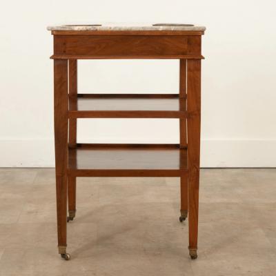 French 19th Century Directoire Walnut Rafraichissoir