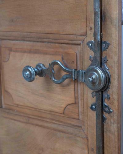 French 19th Century Double leaf Double sided Walnut Communication Door