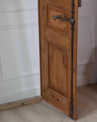 French 19th Century Double leaf Double sided Walnut Communication Door