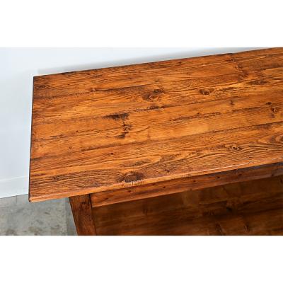 French 19th Century Drapery Table Workbench