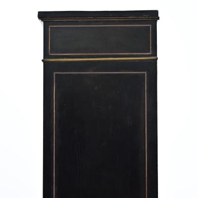 French 19th Century Ebonized Inlay Petite Bibliotheque