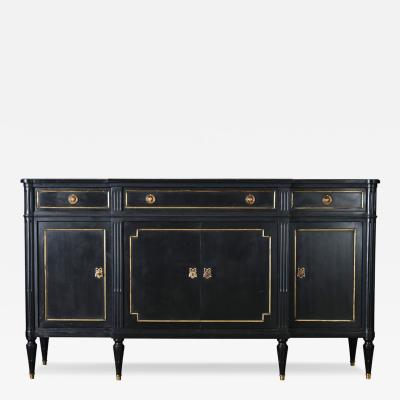 French 19th Century Ebonized Louis XVI Style Enfilade