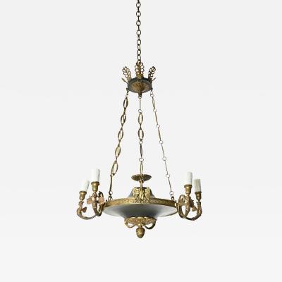 French 19th Century Empire Chandelier