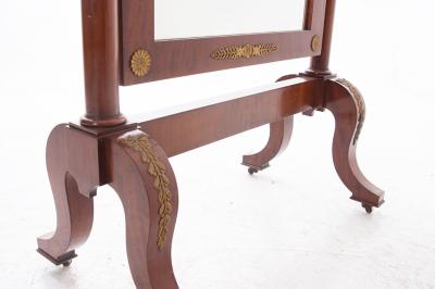 French 19th Century Empire Cheval Mirror