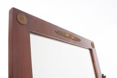 French 19th Century Empire Cheval Mirror