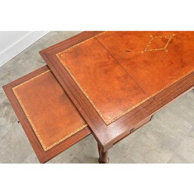 French 19th Century Empire Mahogany Desk Refinished