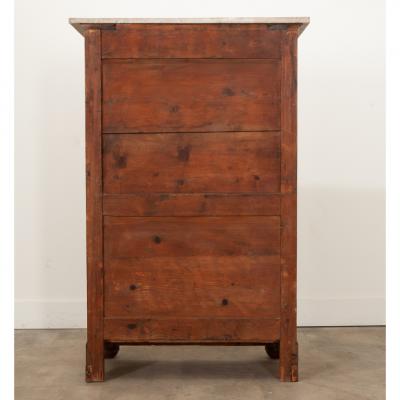 French 19th Century Empire Mahogany Semainier