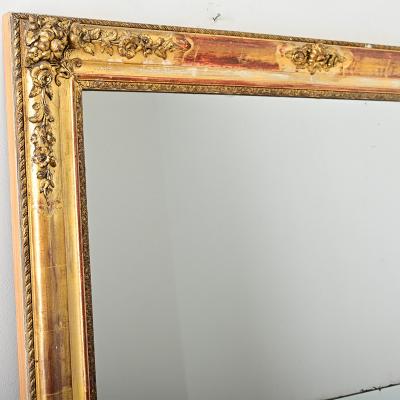 French 19th Century Empire Mantel Mirror