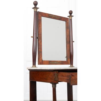 French 19th Century Empire Style Dressing Table