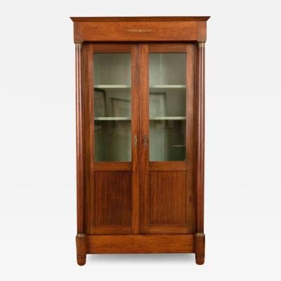 French 19th Century Empire Style Petite Bookcase