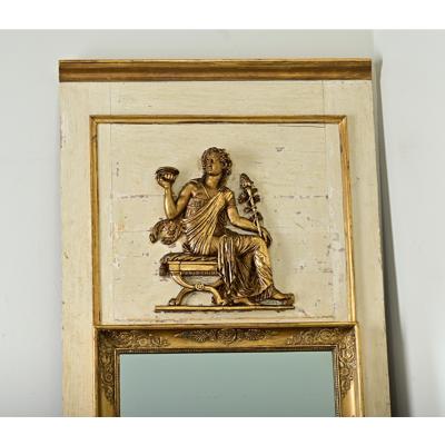 French 19th Century Empire Trumeau Mirror