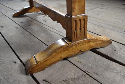 French 19th Century Exceptionally Large Oval Tilt Table