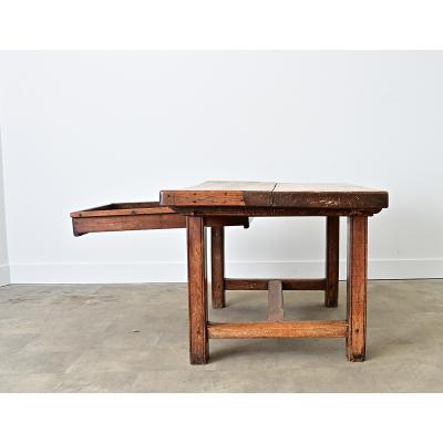 French 19th Century Farmhouse Dining Worktable