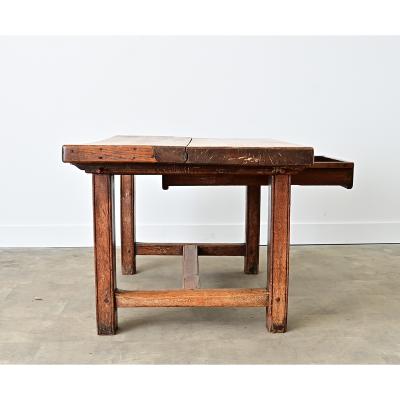 French 19th Century Farmhouse Dining Worktable