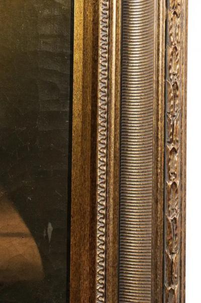 French 19th Century Framed Oil on Canvas Still Life Painting Depicting Fruits