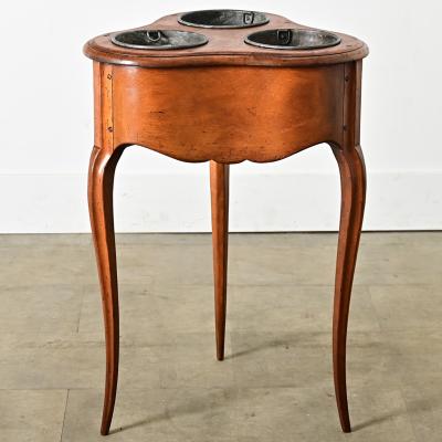 French 19th Century Fruitwood Rafraichissoir