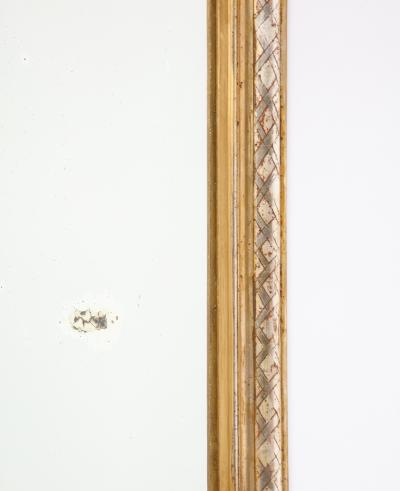 French 19th Century Gilded and Carved Wall Mirror France circa 1850
