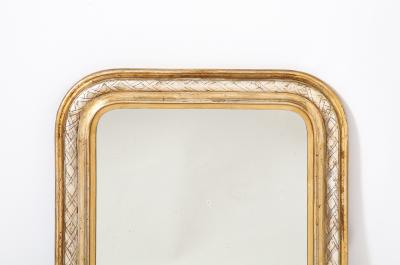 French 19th Century Gilded and Carved Wall Mirror France circa 1850