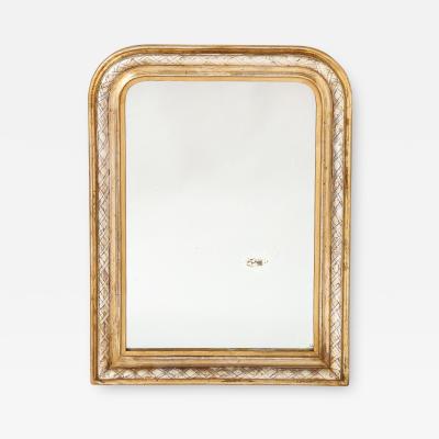French 19th Century Gilded and Carved Wall Mirror France circa 1850