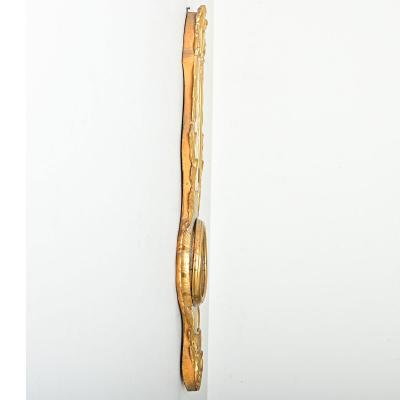 French 19th Century Gilt Painted Barometer