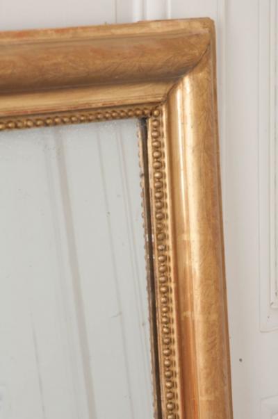 French 19th Century Gilt Wood Mirror