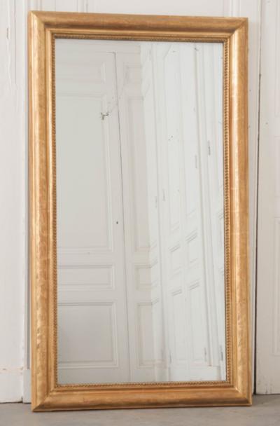 French 19th Century Gilt Wood Mirror
