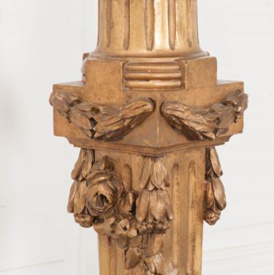 French 19th Century Giltwood Floor Lamp