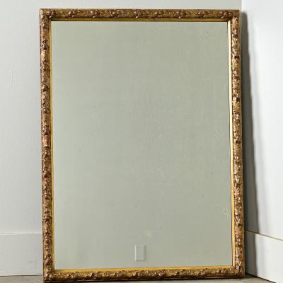 French 19th Century Gold Gilt Acorn Mirror