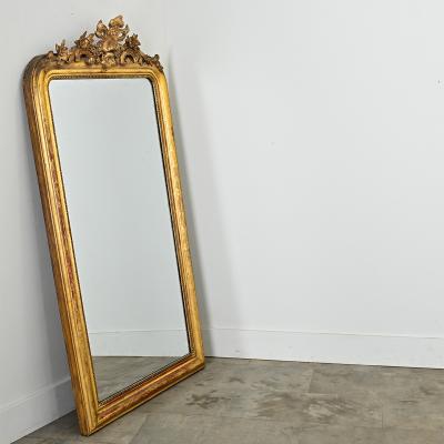 French 19th Century Gold Gilt Louis Philippe Mirror