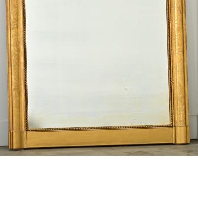 French 19th Century Gold Gilt Louis Philippe Mirror