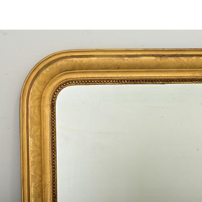 French 19th Century Gold Gilt Louis Philippe Mirror