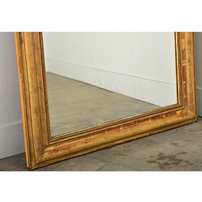 French 19th Century Gold Gilt Louis Philippe Mirror