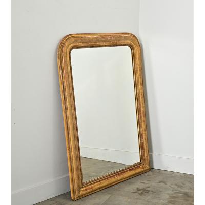 French 19th Century Gold Gilt Louis Philippe Mirror
