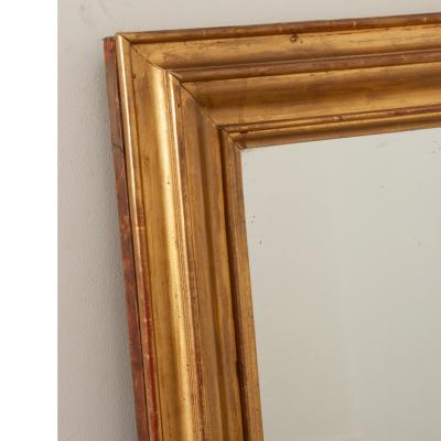 French 19th Century Gold Gilt Mantel Mirror