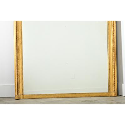 French 19th Century Gold Gilt Mantel Mirror