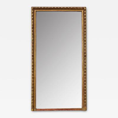 French 19th Century Gold Gilt Mantel Mirror