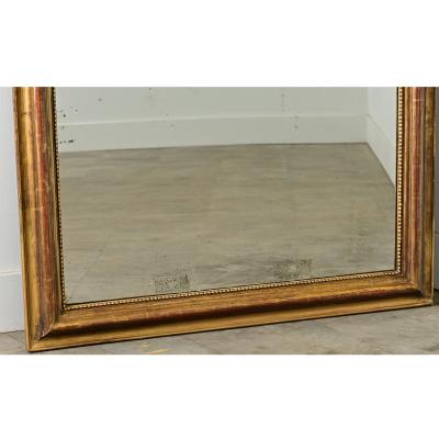 French 19th Century Gold Gilt Mirror
