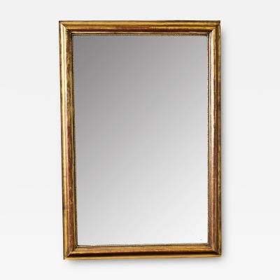 French 19th Century Gold Gilt Mirror