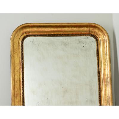 French 19th Century Gold Gilt Mirror