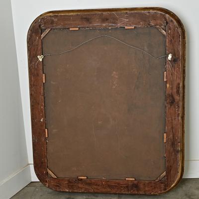 French 19th Century Gold Gilt Mirror