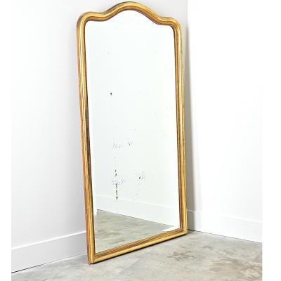 French 19th Century Gold Gilt Mirror