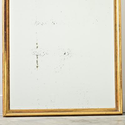 French 19th Century Gold Gilt Mirror