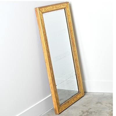 French 19th Century Gold Gilt Mirror