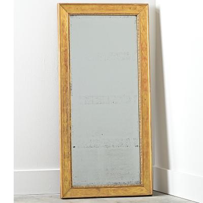 French 19th Century Gold Gilt Mirror