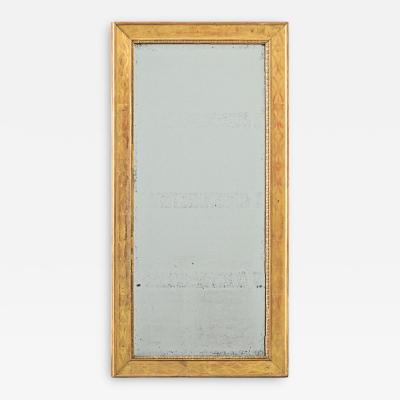 French 19th Century Gold Gilt Mirror