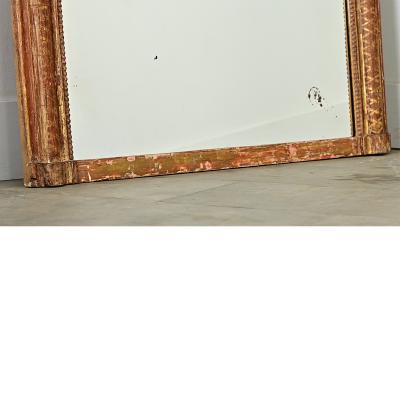 French 19th Century Gold Mantel Mirror
