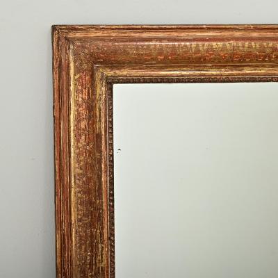 French 19th Century Gold Mantel Mirror