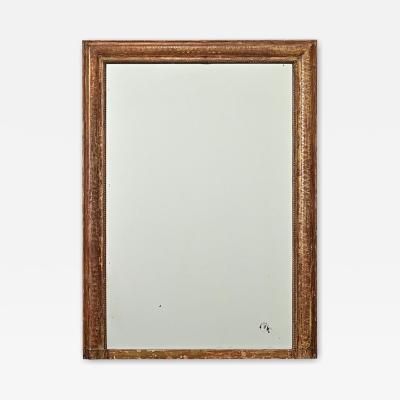 French 19th Century Gold Mantel Mirror