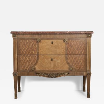 French 19th Century Inlaid Commode